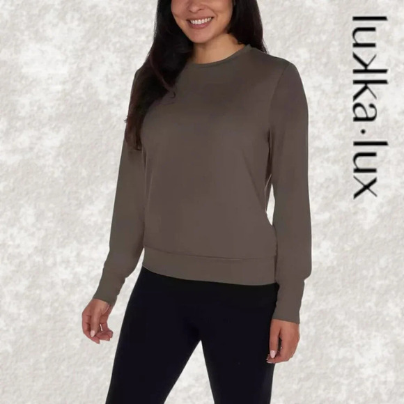 Lukka | Lux Ladies' Two Pack Long Sleeved Active Tops | Green and Rose | NWOT - Picture 3 of 7